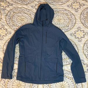 Ten Thousand Midweight Tech Jacket Navy Blue Size Small
